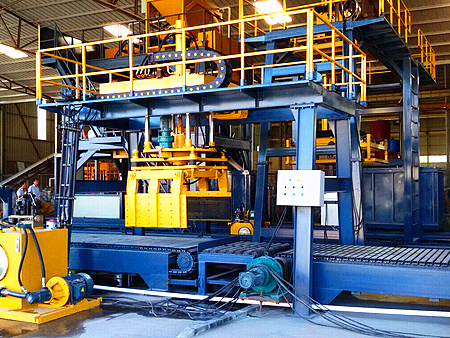 水泥磚自動碼磚機